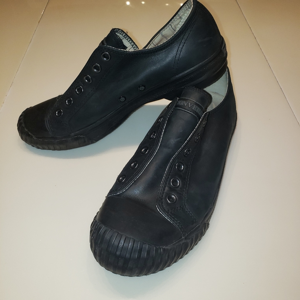 John Varvatos Leather Converse